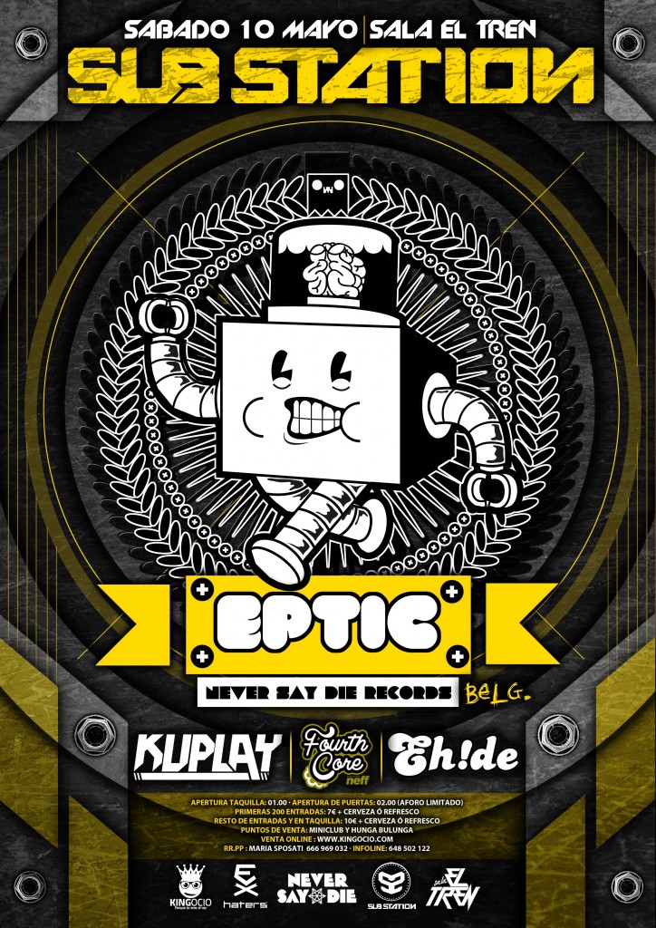 EPTIC – KUPLAY – FOURTH CORE – EH!DE @ SUBSTATION