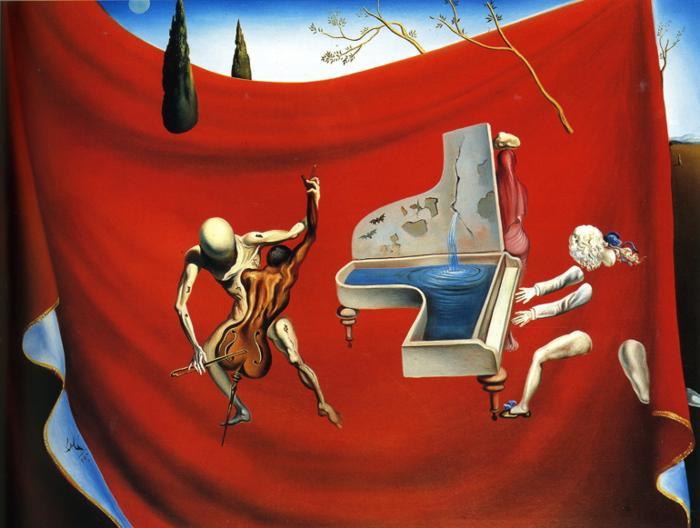 Salvador Dalí - La Orquesta Roja