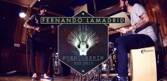 Puercoespín… Fernando Lamadrid y Juanito Makandé
